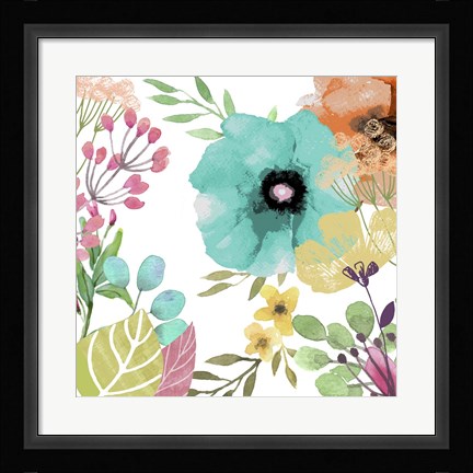 Framed Posy 2 Print