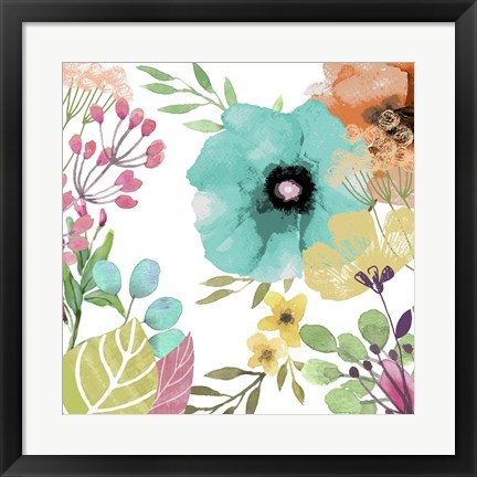 Framed Posy 2 Print