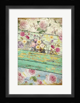 Framed Villa Rosa Print