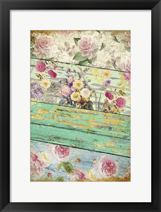 Framed Villa Rosa Print