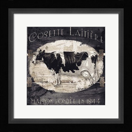 Framed Campagne III Print