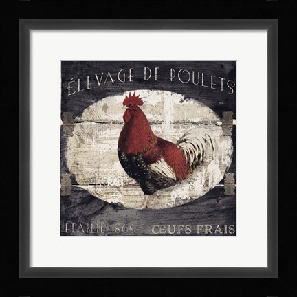 Framed Campagne IV Print