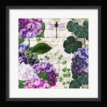 Framed Garden Glow II Print
