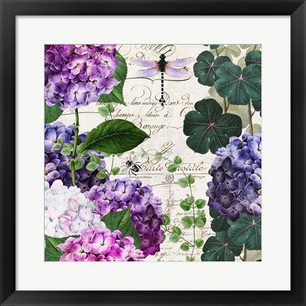 Framed Garden Glow II Print