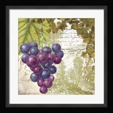 Framed Vigneto Print