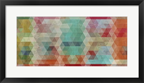 Framed Mosaico I Print