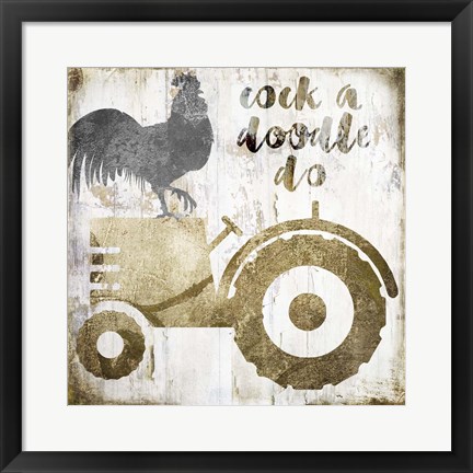 Framed Fresh-Dairy II Print