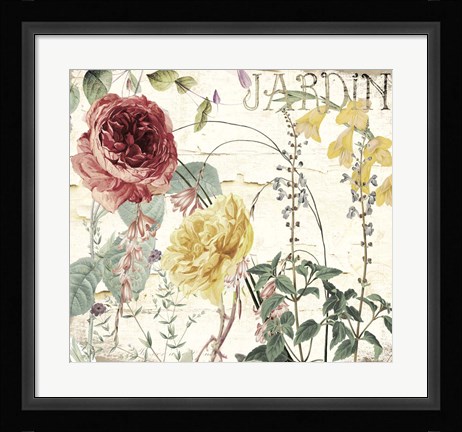 Framed Mirabelle I Print