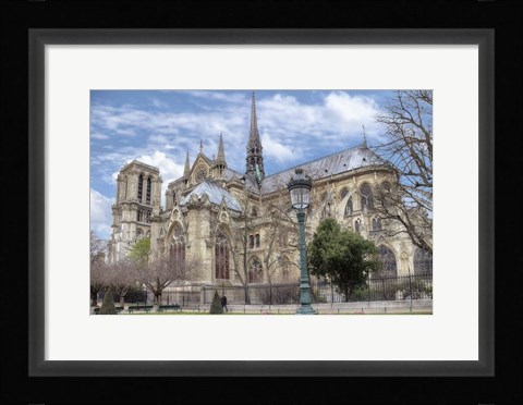 Framed Notre Dame de Paris II Print