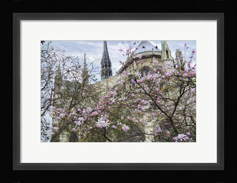 Framed Notre Dame de Paris III Print