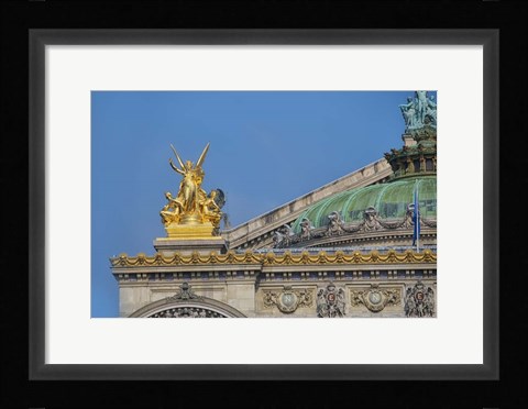 Framed Opera Garnier Detail I Print