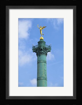 Framed Place de la Bastille 1 Print