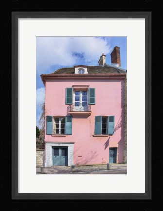Framed Renoir House Print