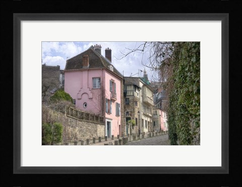Framed Rue de L'Abreuvoir I Print
