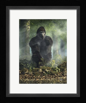 Framed Gorilla Print