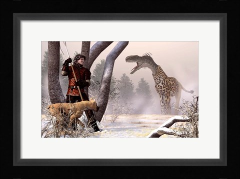 Framed Questing Beast Print