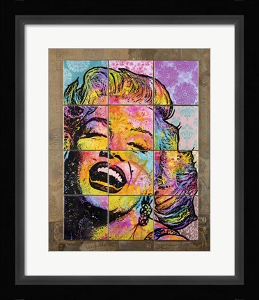 Framed Marilyn Print