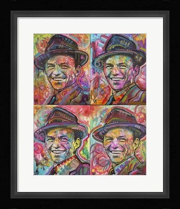 Framed Sinatra Quadrant Print