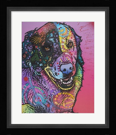 Framed Splatter Print