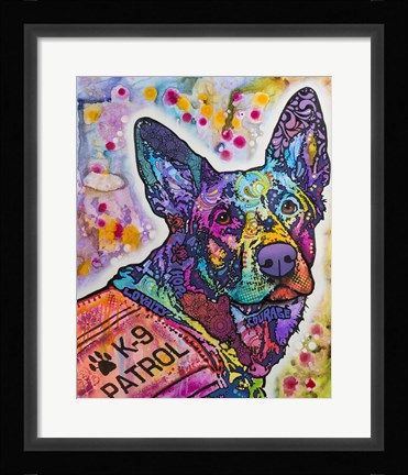 Framed K 9 Patrol 3 Print