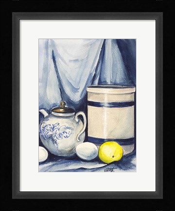 Framed Teapot Print