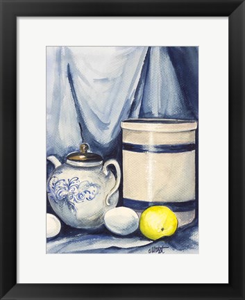 Framed Teapot Print
