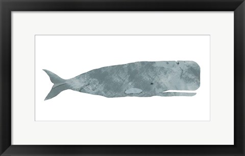 Framed Whale Print