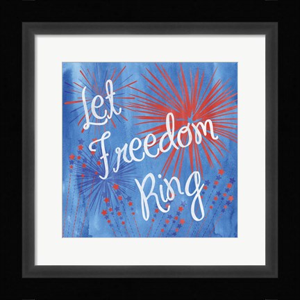 Framed Freedom Print