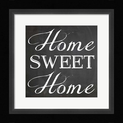 Framed Home Print