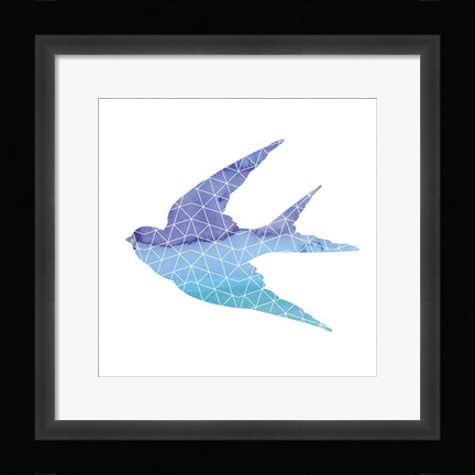 Framed Swallow Print