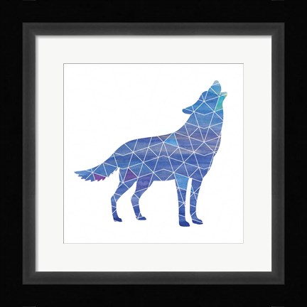 Framed Wolf Print