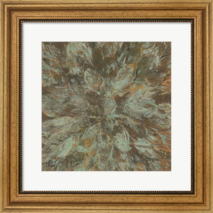Framed Oxidized Petals II Print