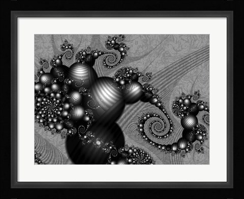 Framed Shades Of Grey Print