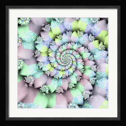 Framed Cotton Candy I Print