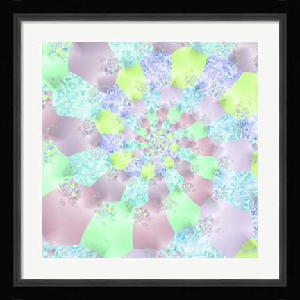 Framed Cotton Candy II Print