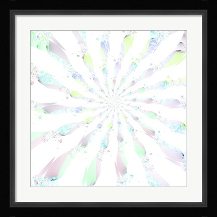 Framed Cotton Candy V Print