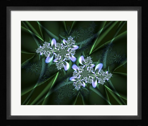 Framed Dans L'Herbe Print