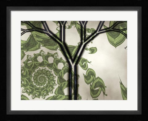 Framed In Like A Lion Print