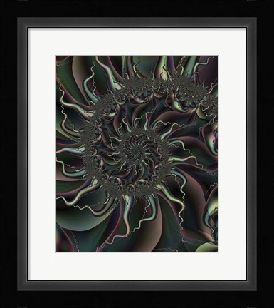 Framed Cushioning The Fall Print