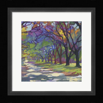 Framed Sunny Oaks Print