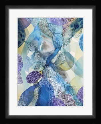 Framed Water Series Whirl Print