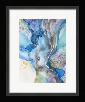 Framed Water Series in The Flow Print
