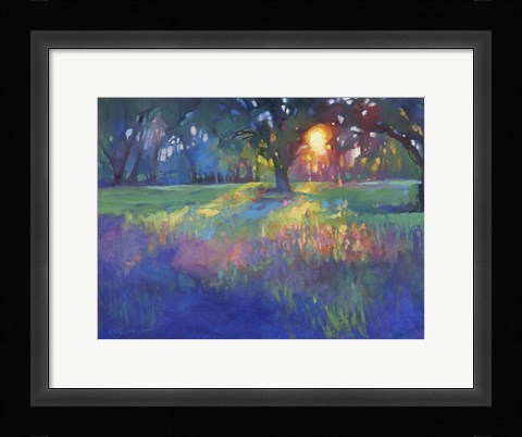 Framed Lingering Light Print