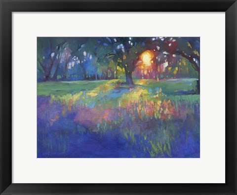 Framed Lingering Light Print