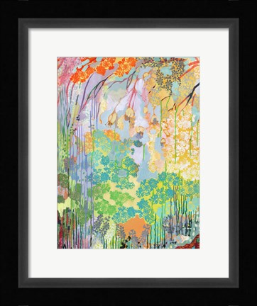 Framed Summer Rain B Print