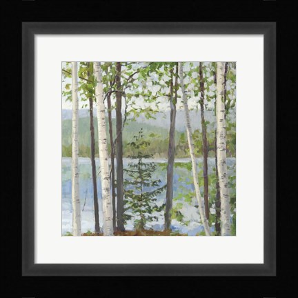 Framed Cooper Lake I Print