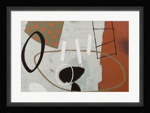 Framed Playful Thoughts 2 Print