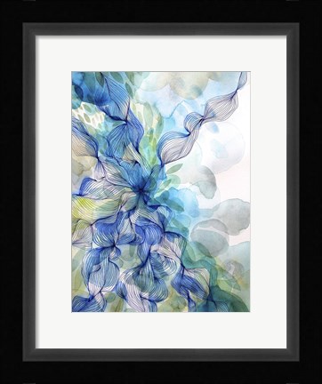 Framed Water Flow Print