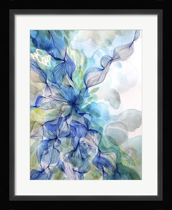 Framed Water Flow Print