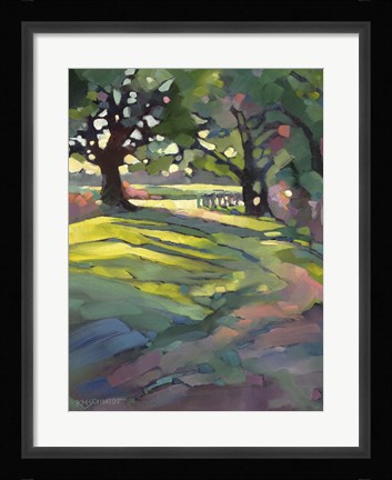 Framed Afternoon Walk Print
